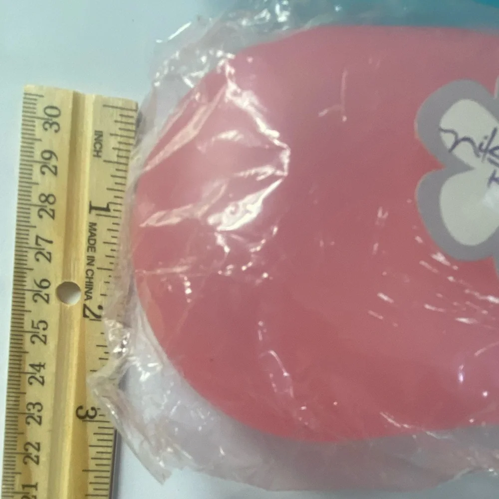 Niki Richards 90s Travel SOAP HOLDER container LOT plastic pink blue container